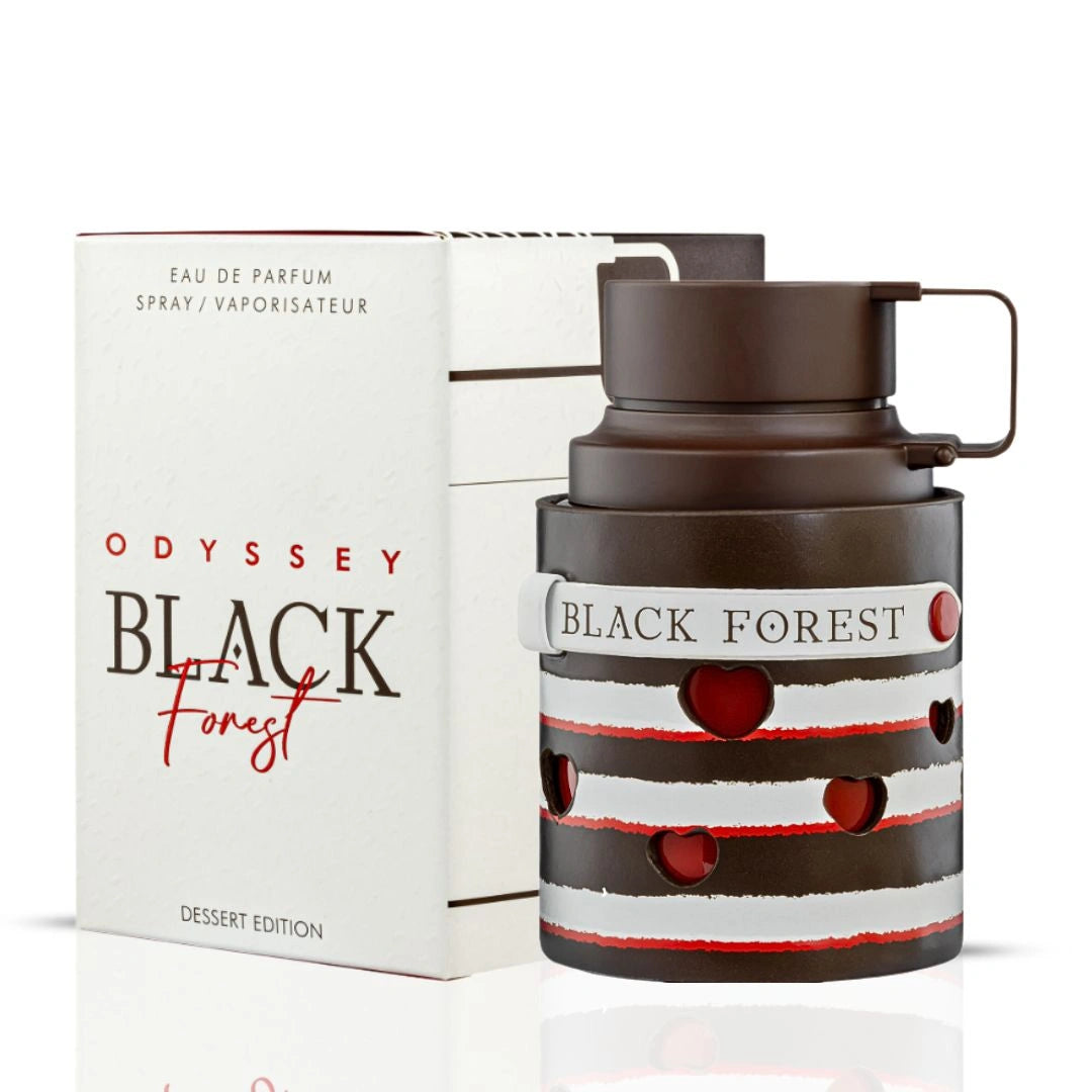 Armaf Odyssey Black forest 3.4 oz Eau De Parfum Spray Unisex Dessert edition