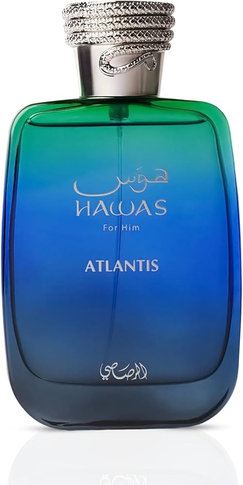 Hawas Atlantis Eau De Parfum for Men by Rasasi 100ml/3.38oz