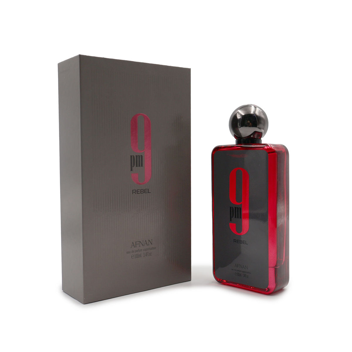 9PM REBEL Eau De Parfum By Afnan 100ml 3.4 FL OZ